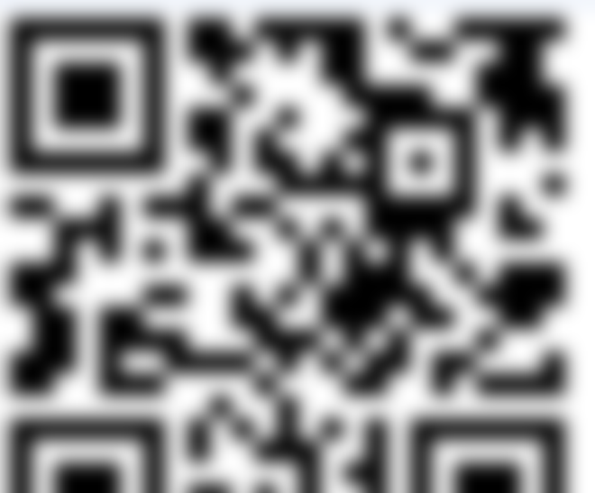 Aus den Datenpunkten rekonstruierter QR-Code, zur Veröffentlichung unkenntlich gemacht.